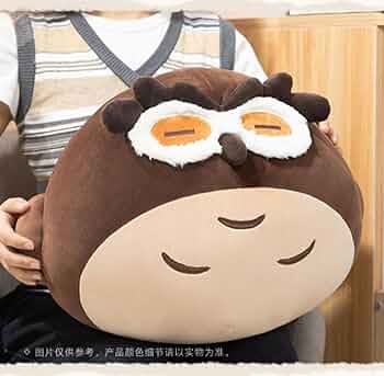 公式正規品　原神　ディルック　フクロウ　ぬいぐるみ　L 動物園 Amazon.co.jp: 原神 ディルック 夜梟 ぬいぐるみL フクロウ